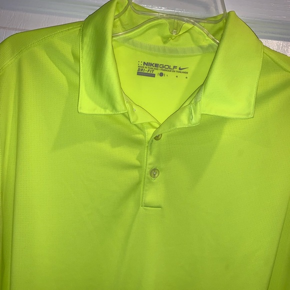 Nike DRI FIT GOLF POLO SHIRT MENS SIZE LARGE L - Picture 6 of 8